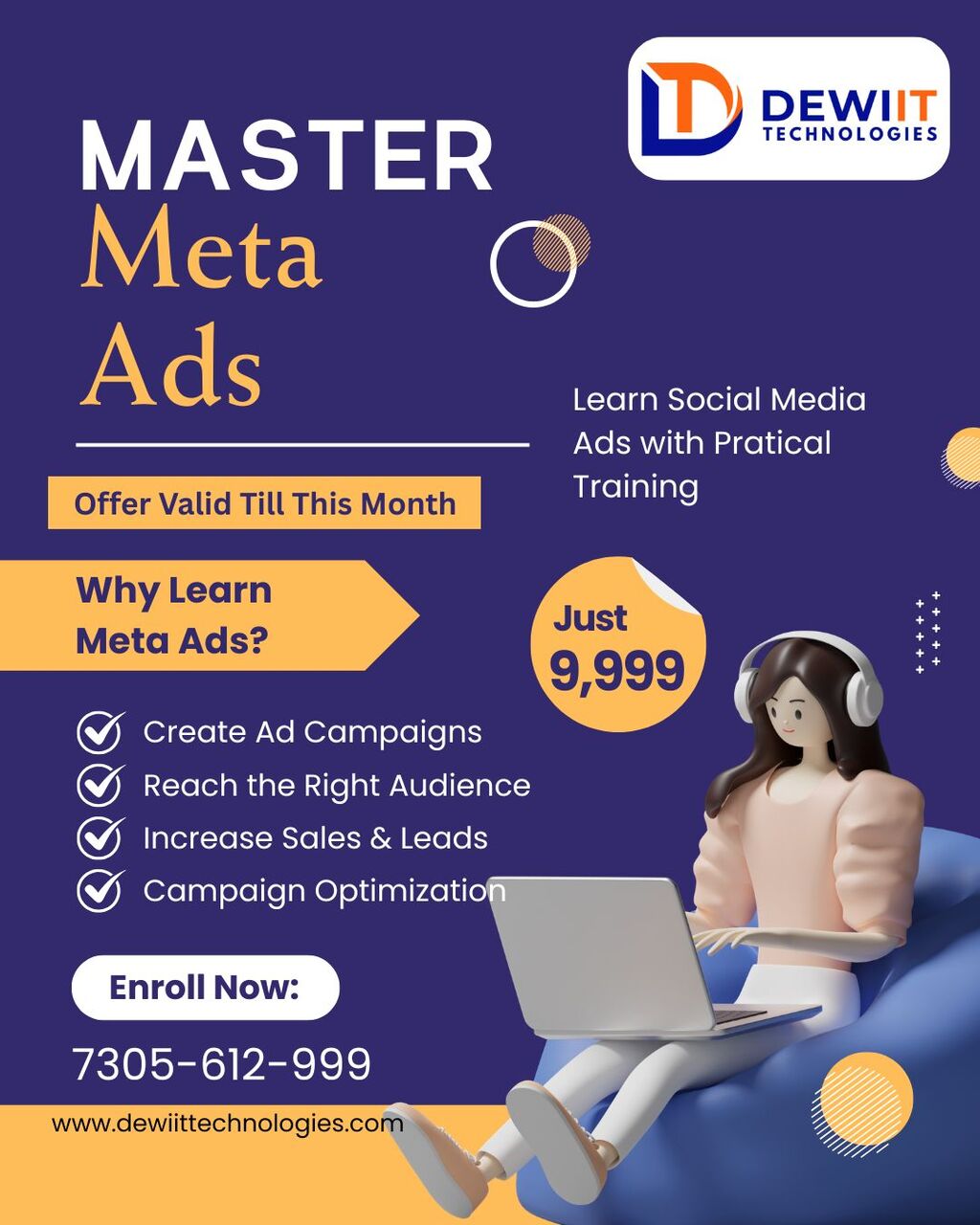 Chennai, Lessons Offered, Gain Practical Skills With Live Digital Marketing Projects