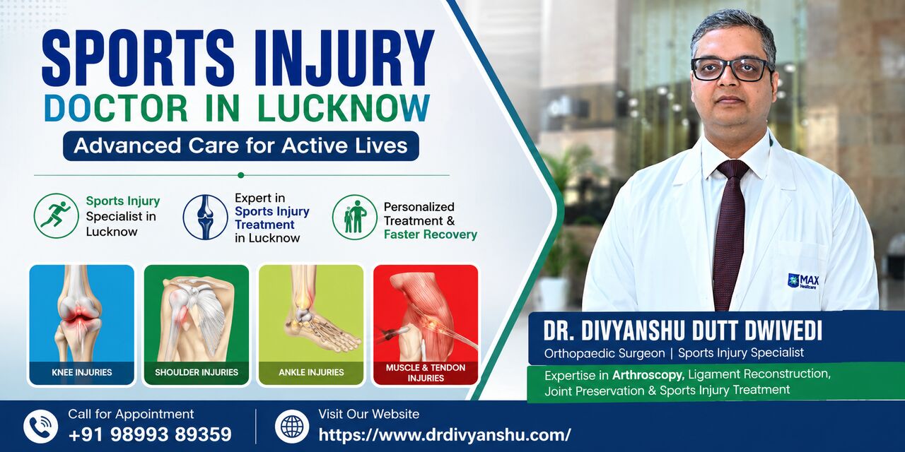 Lucknow, Medical, Sports Orthopedic Doctor In Lucknow For Comprehensive Sports Injury Care