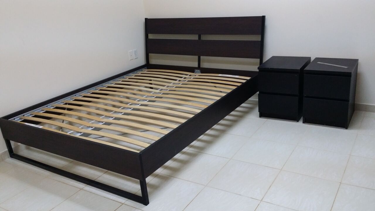 Al Thuqbah, Furniture, SAR 450,  IKEA QUEEN BED With Free Mattress