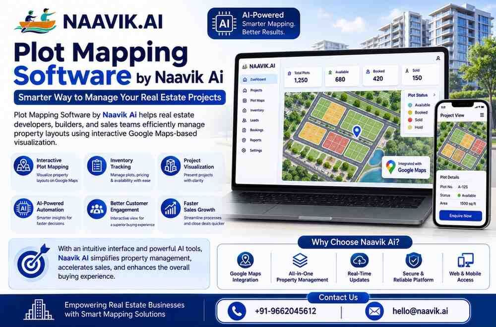 Mumbai, Business, Plot Mapping Software - Naavik Ai