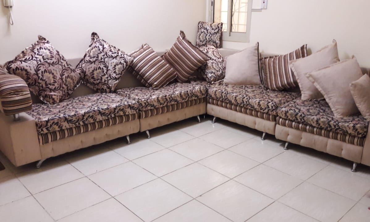 Al Thuqbah, Furniture, SAR 350,  L-Shape Sofa For Sale
