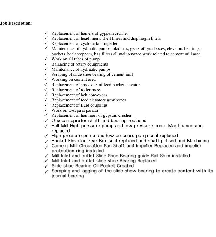 Jubail, Job Seekers, Looking For Mechanical Job
