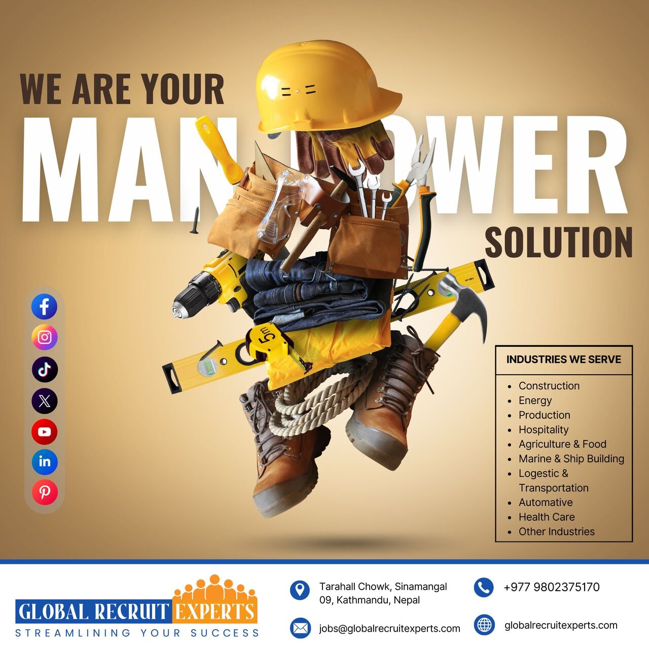 Dubai, Manpower, Recruitment Agency For United Arab Emirates