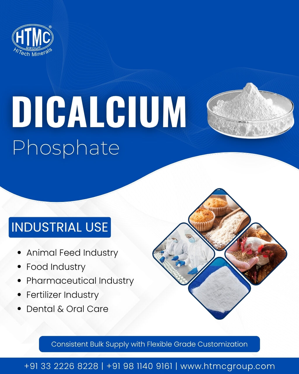 Jaipur, Business, Dicalcium Phosphate Manufacturers - HTMC Group