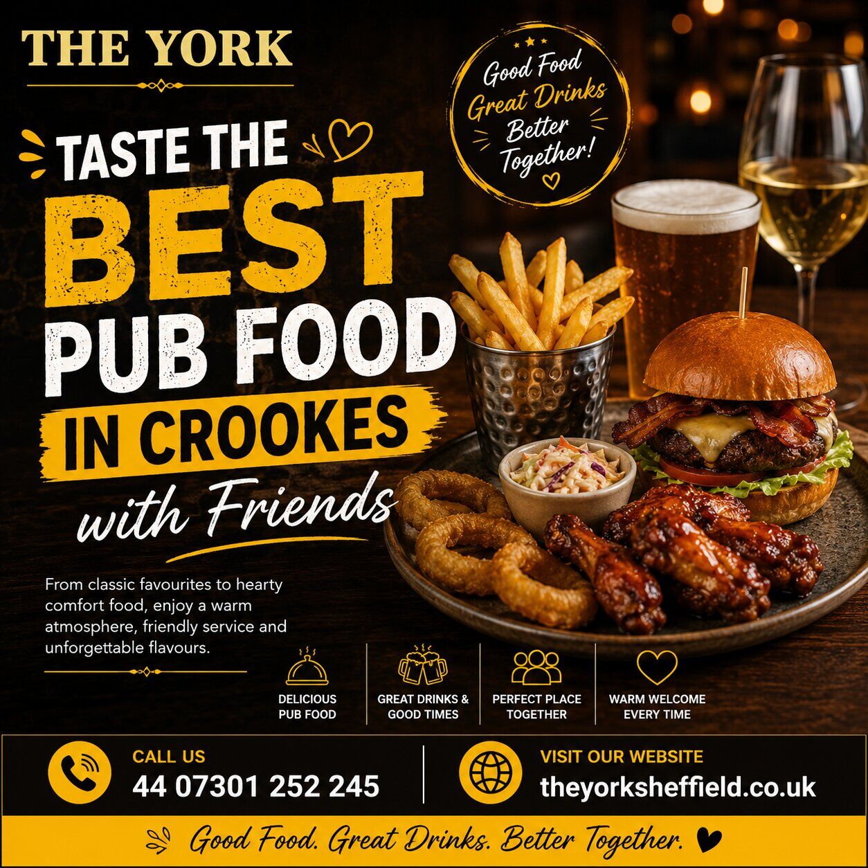London, Food & Drink, Taste The Best Pub Food In Crookes With Friends