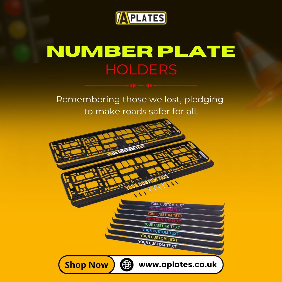 London, Auto Parts, Number Plate Holders Designed For Secure Mounting