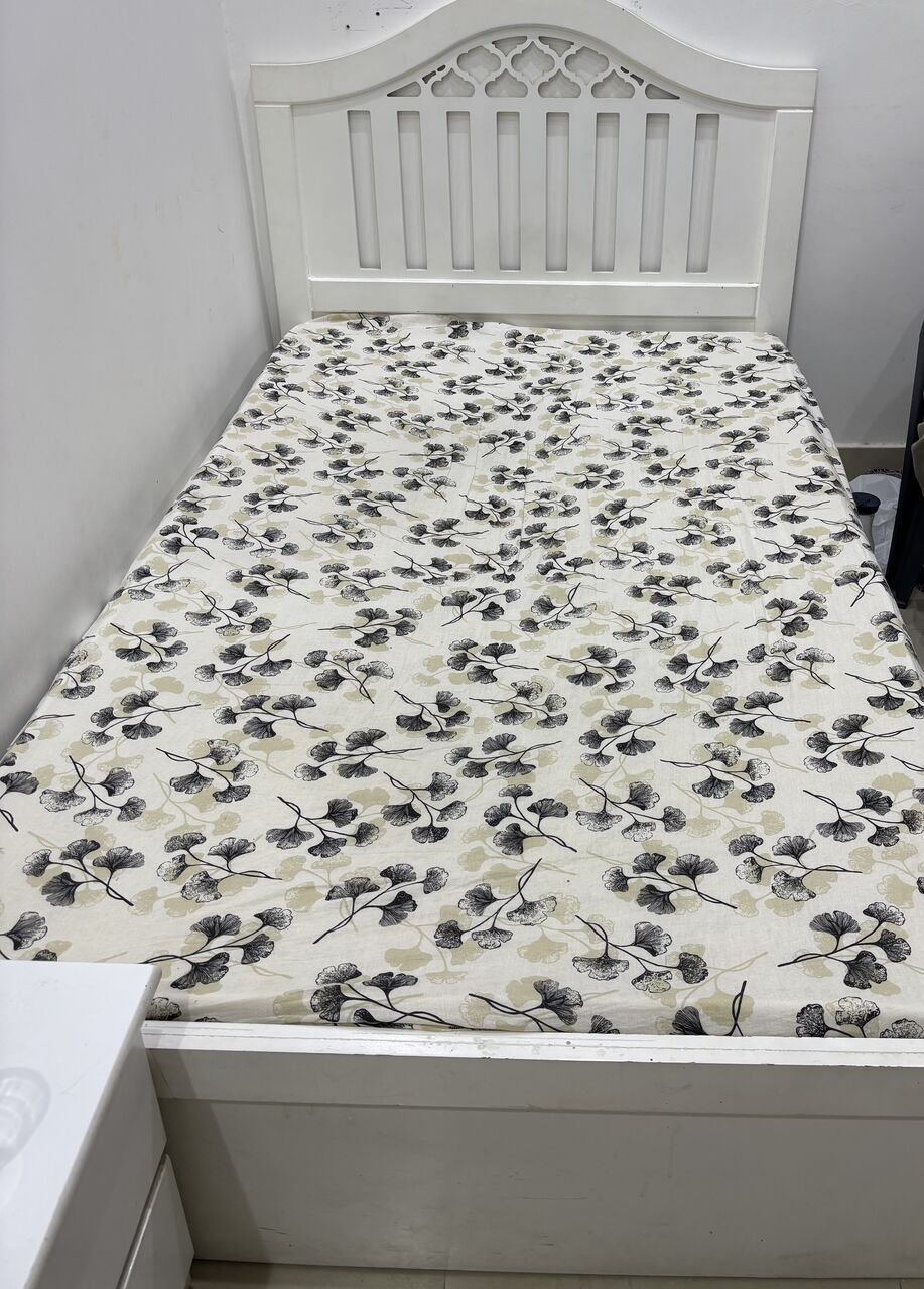Ghirnatah, Furniture, SAR 100,  Single Bed 120cmX200cm With Mattress On Sale