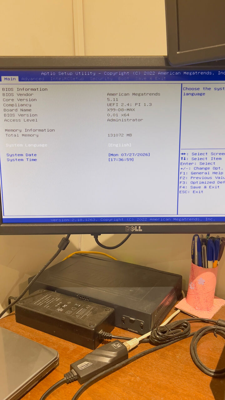 Riyadh, Computers, SAR 9000,  X99 Intel Xeon E5 - Dual CPU Server - 128GB DDR4 RAM