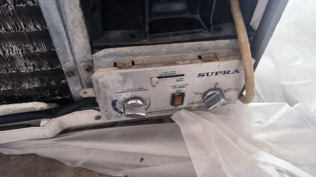 Manama, Air Conditioners, BHD 40,  Window AC, Supra, 1.5 Ton , For Sale.