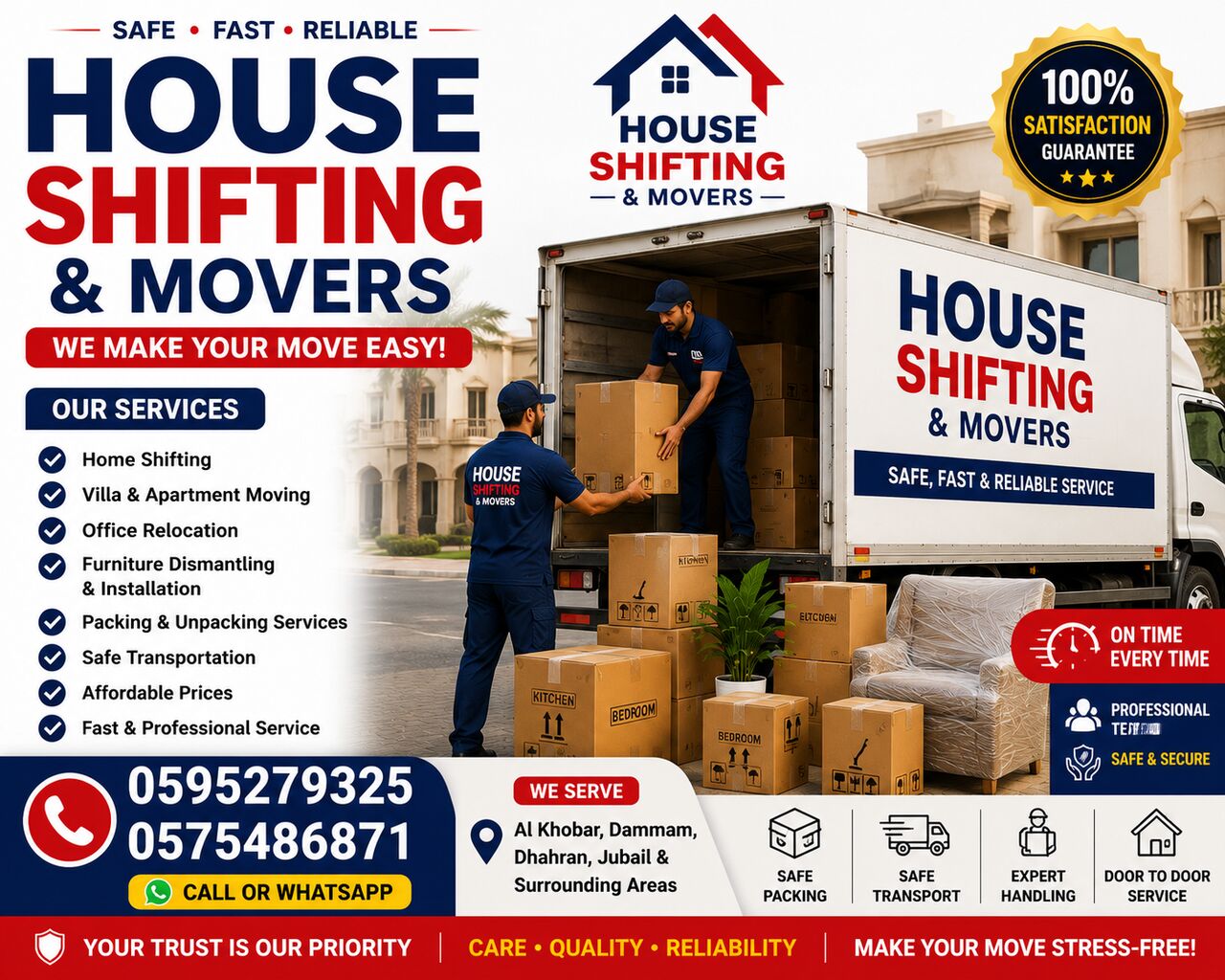 Khobar, Household, PAKISTANI HOUSE SHIFTING IN KHOBAR | PROFESSIONAL PACKING, MOVING & FURNITURE INSTALLATION