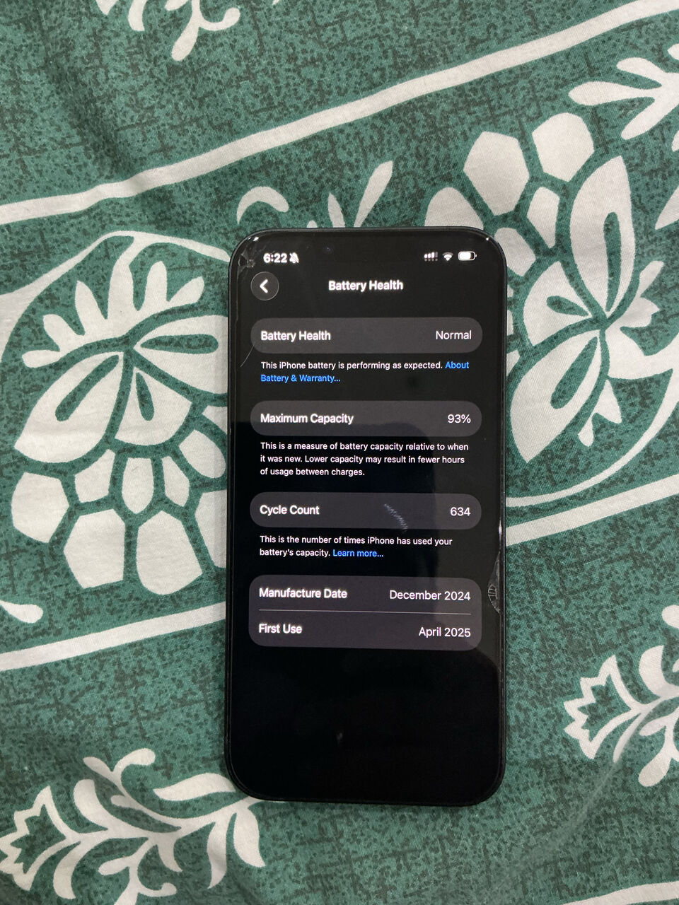 Riyadh, Mobile Phones, SAR 3000,  IPhone 16e 128Gb 93% Battery Health