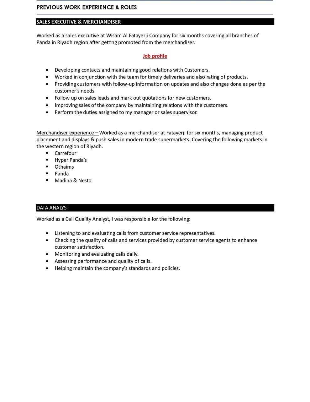 Riyadh, Job Seekers, Looking For A Job Opportunity In Sales Or Logistics