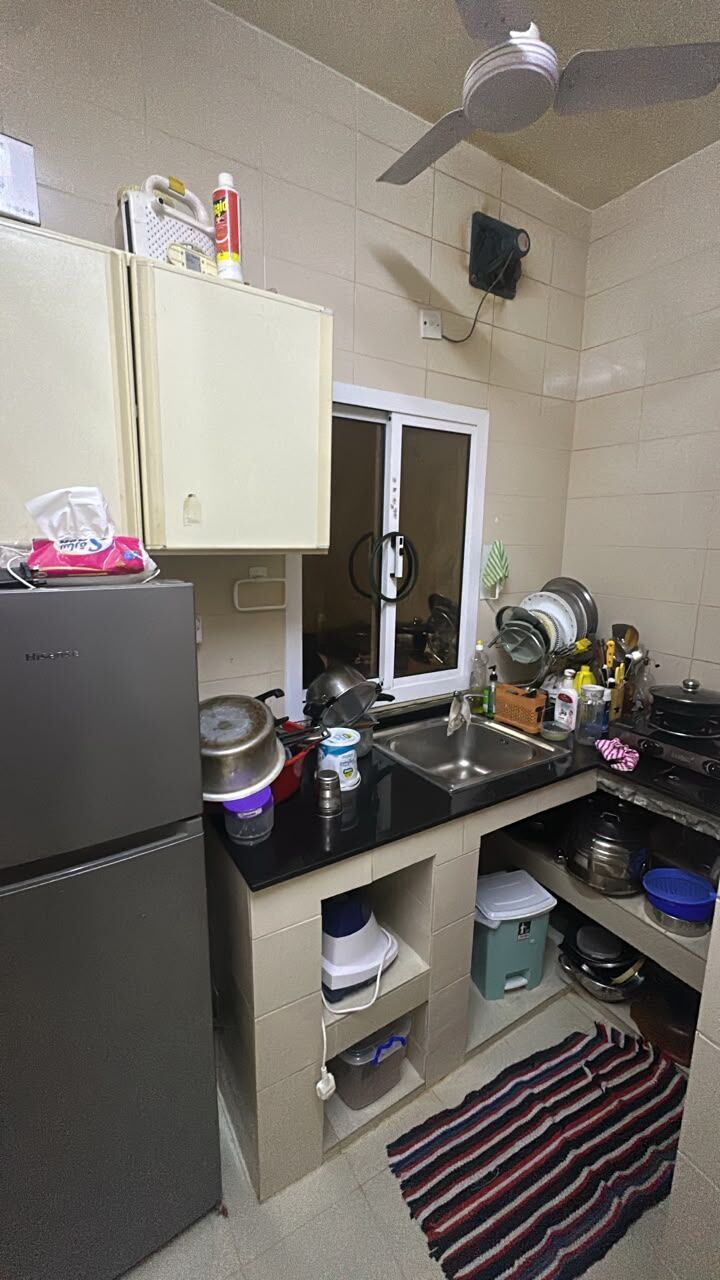 East Riffa, Rooms for Rent, BHD 85/month,  BHD 85month Including EWA, Near Al Hilal And Market FOR  KERALA/Tamil Exec BATCHELORS