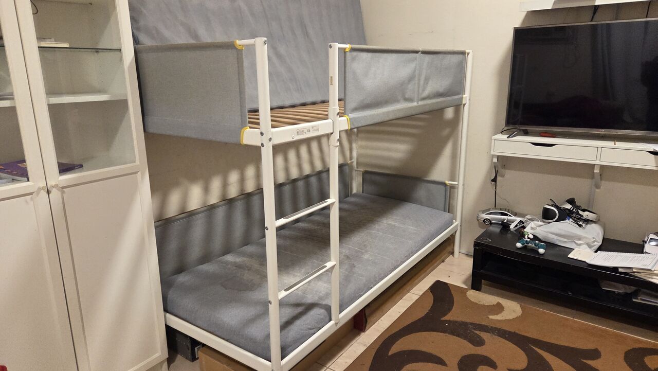 Al Malaz, Furniture, SAR 1500,  Ikea Bed Two Floor