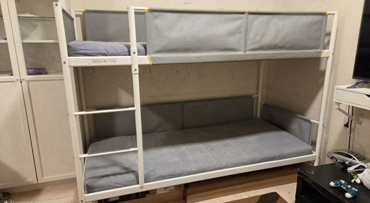 Al Malaz, Furniture, SAR 1500,  Ikea Bed Two Floor