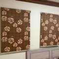 SAR 45,  Brown Rose Print Floral Roller Blinds