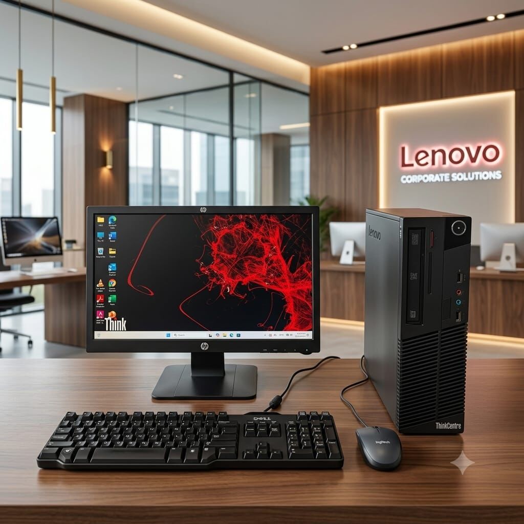 Manama, Tablet Computers, BHD 58,  Lenovo Core I7 PC 8GB RAM 120GB SSD + 500GB HDD 19" Monitor OS Pro & Office Ready To Use