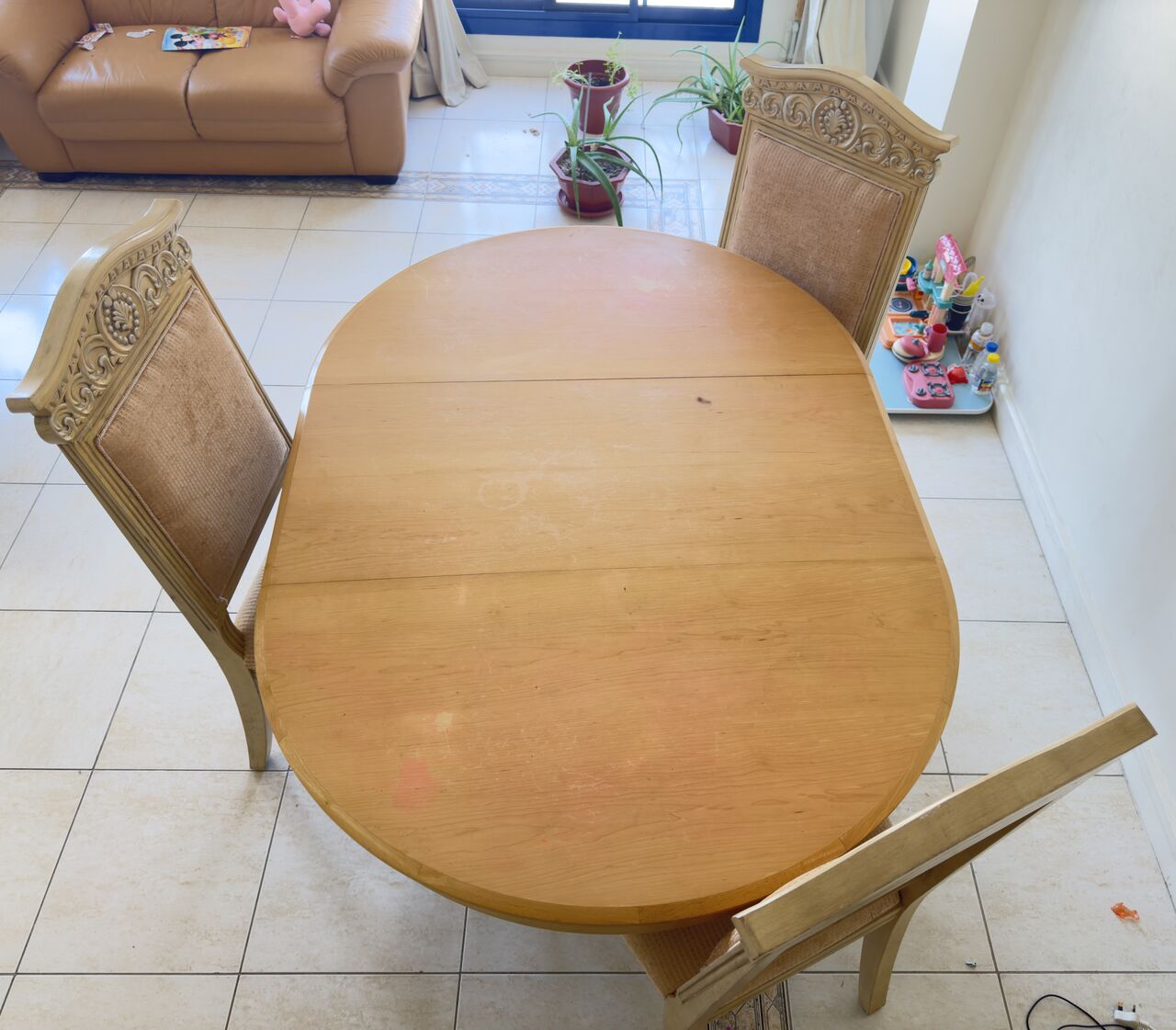 Manama, Furniture, BHD 12,  Dinning Table With 3 Chairs