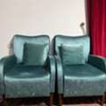 SAR 800,  Sofa Set For Sale ( 7 Seater + 2 Seater ) With Curtains