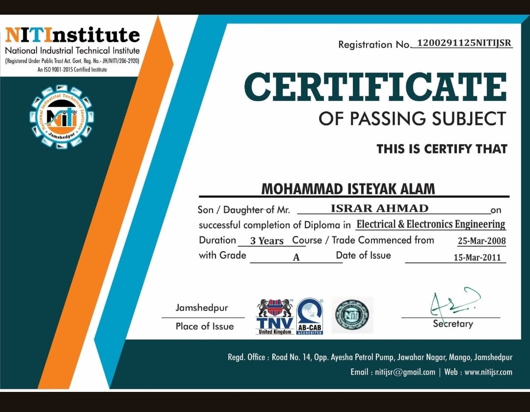 Jubail Industrial City, Job Seekers, Application For ELV / CCTV / Fire Alarm / Fiber Optic /Team Leader & Field Technician