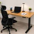 SAR 750,  Electric Height Adjustable Office Desk + Ergonomic Office Chair