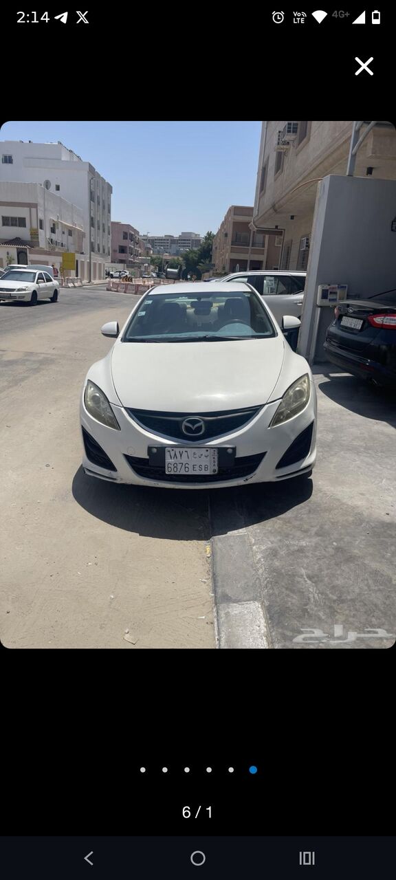 Khobar, Vehicles, Cars & Trucks , SAR 15000,  Mazda 6,  2011,  Automatic,  308 KM,   For Sale