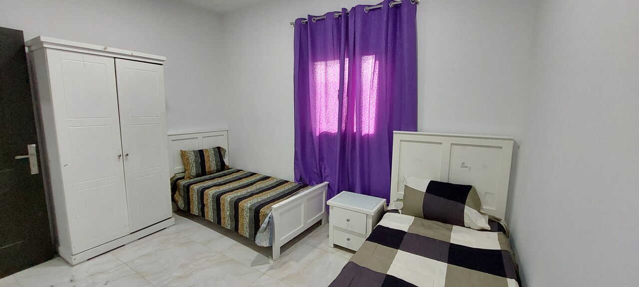 Jubail, Apartments, Flats, Houses & Villas, SAR 2500/month,  Furnished,  3 BR,  Furnished 2BHK Family Flat Near Mina Port And Cornishe 2500sr Free Elect, Water And Wif