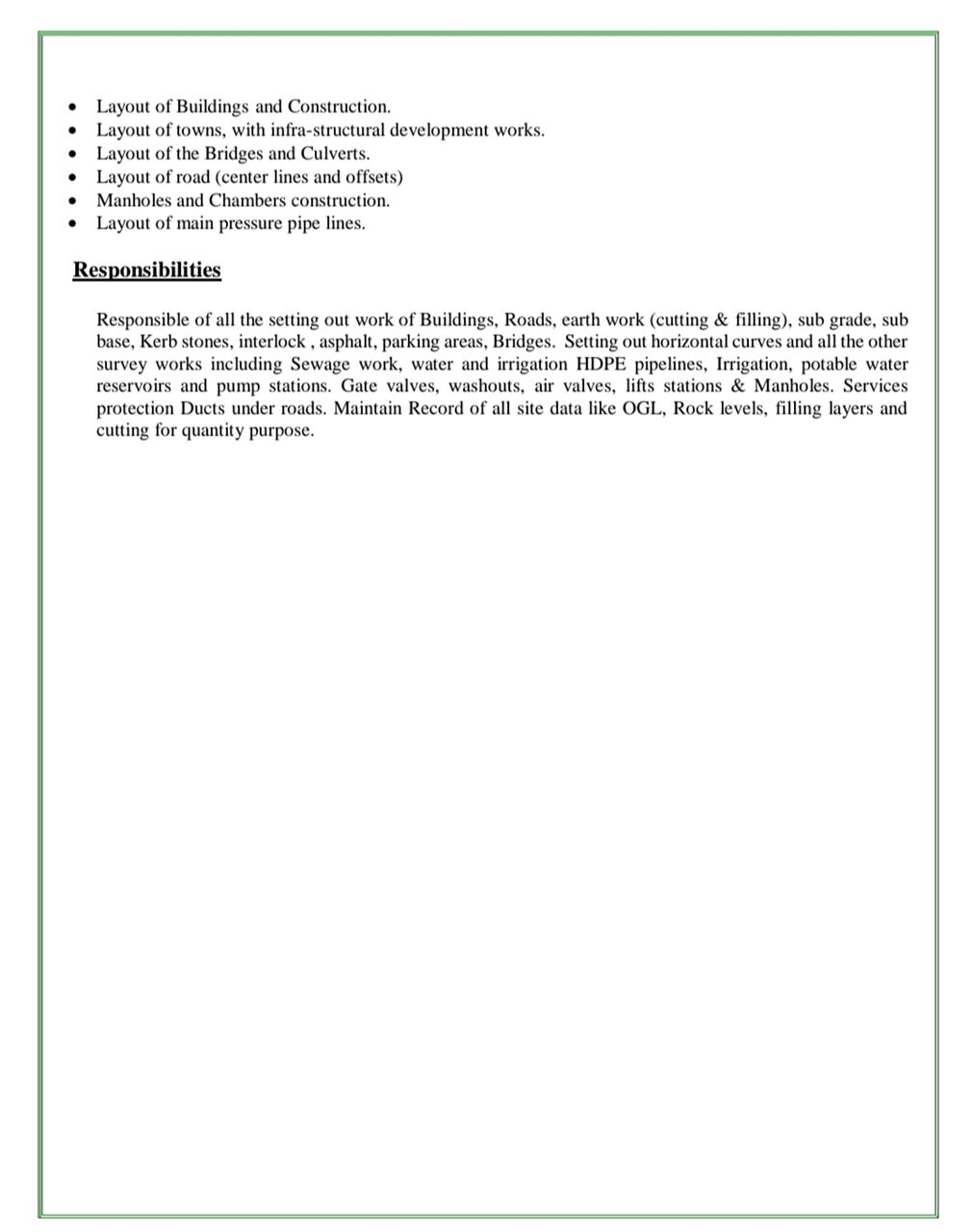 Riyadh, Job Seekers, Surveyor