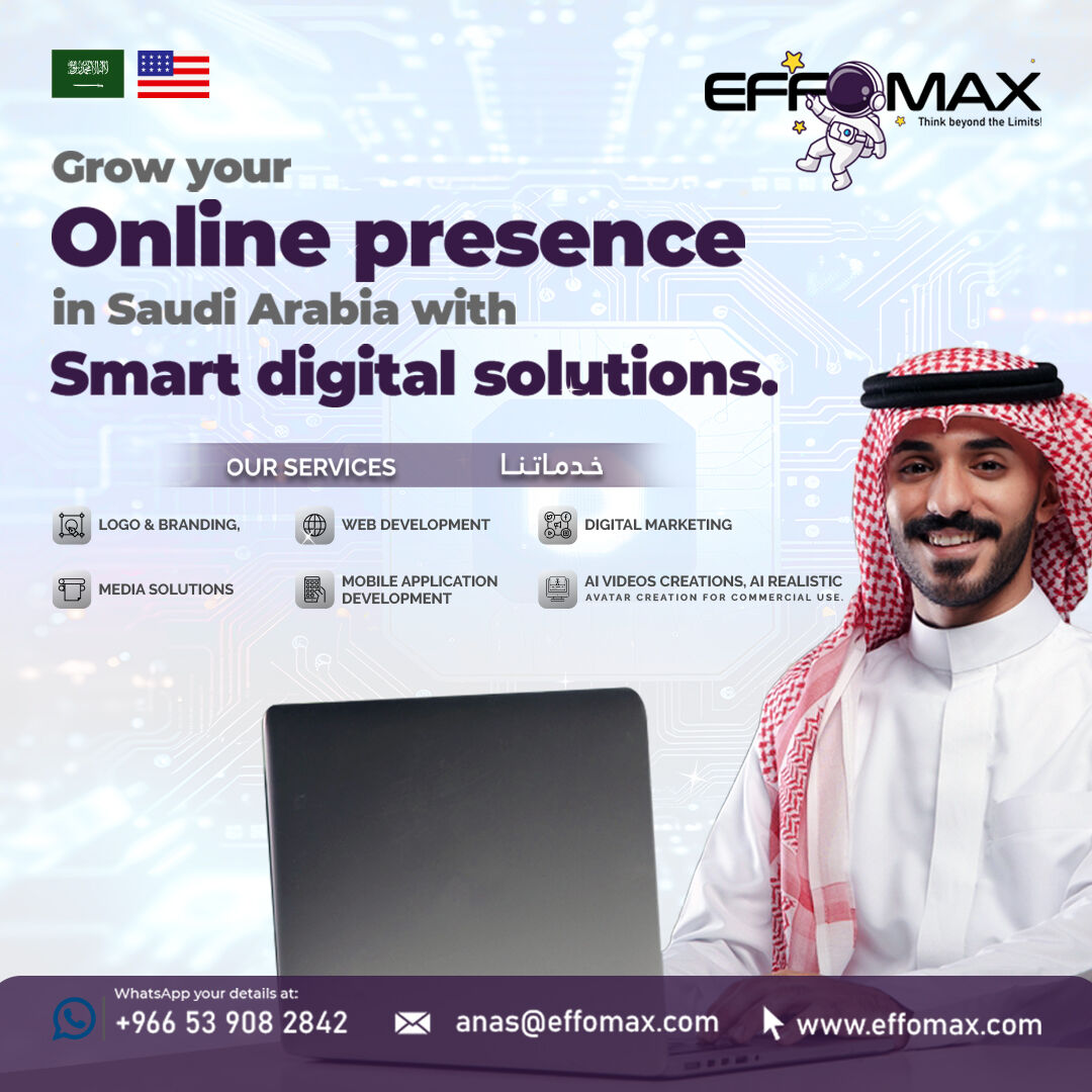 Riyadh, Software Development, AI Video Production | Website Development | Digital Marketing | IT Services &ndash; Effomax