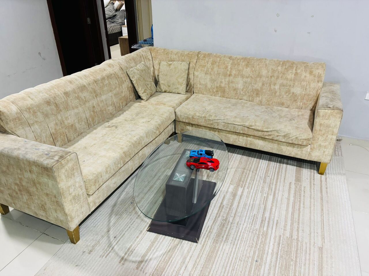 Jubail, Furniture, SAR 500,  Cot, Sofa, Tea Table And TV Unit For Sale