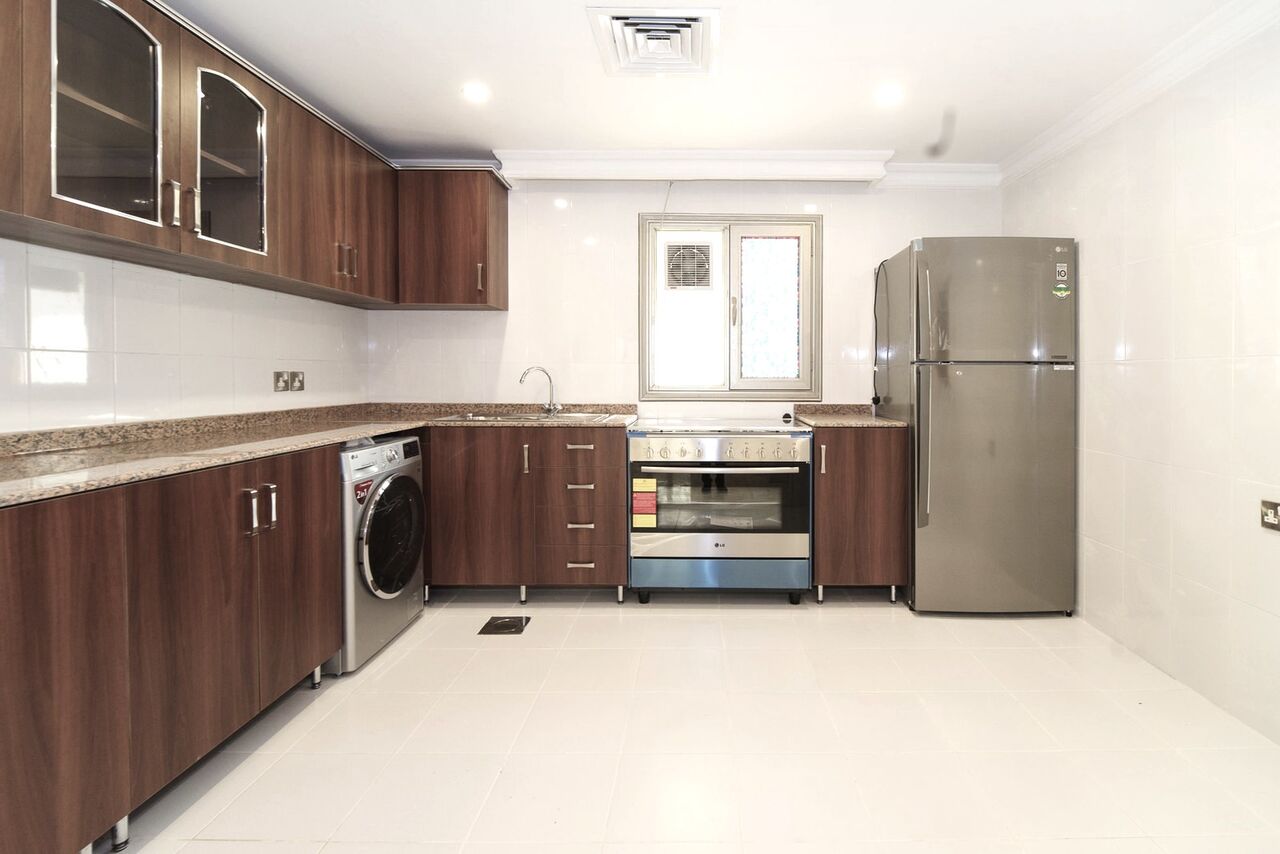 Salwa, Apartments, Flats, Houses & Villas, KWD 450/month,  3 BR,  Salwa - Three Bedroom Semi Furnished Ground Floor Apartment