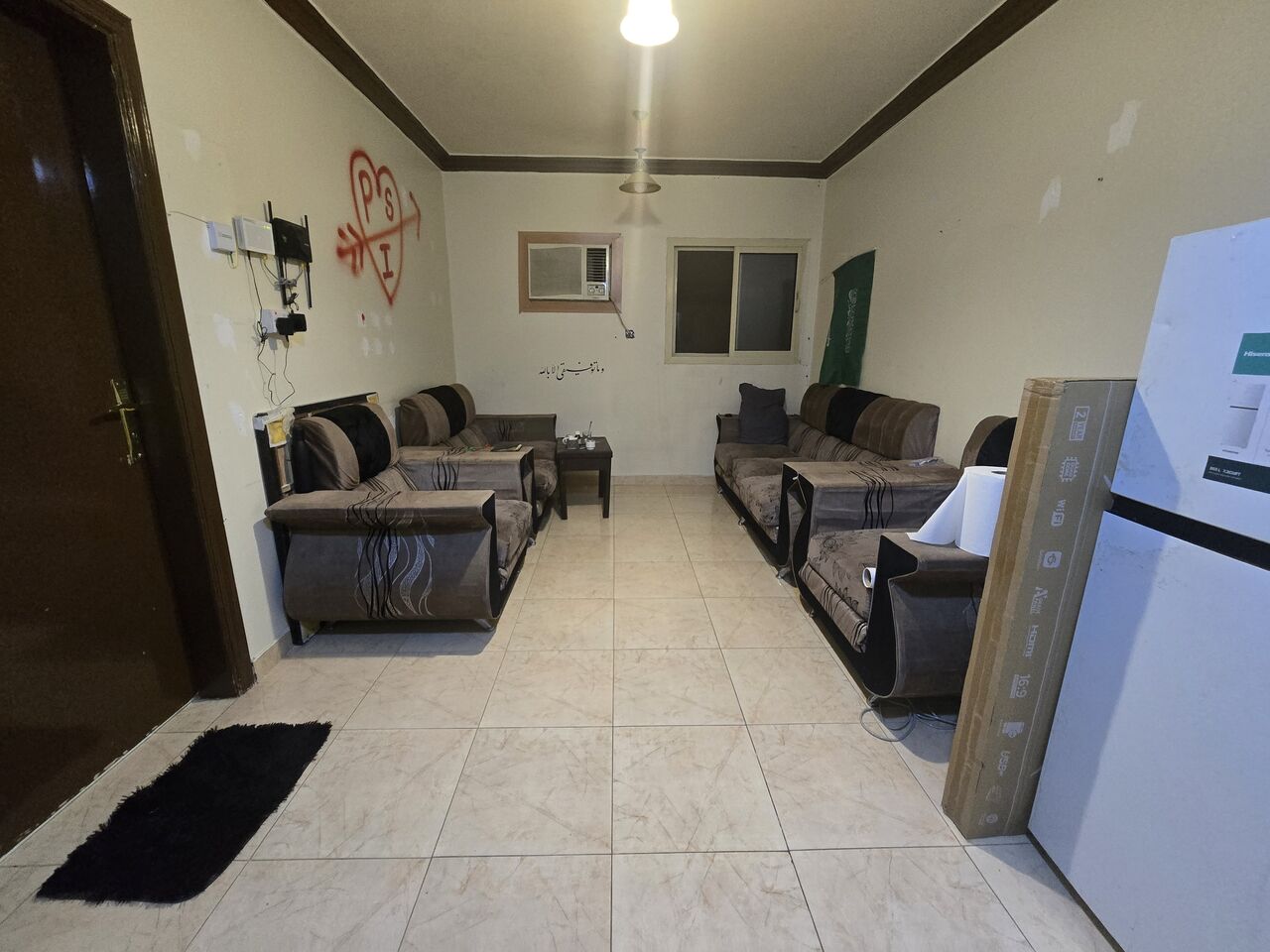 Al Malaz, Apts/Flats Wanted, SAR 1400/month,  Furnished,  3 BR,  Fully Furnished Single Bedroom Available For One Person  From 1st September.