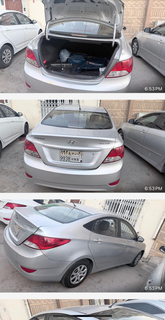 Riyadh, Vehicles, Cars & Trucks , SAR 20000,  Hyundai Accent,  2013,  Automatic,  375000 KM,   For Sale Excellent Condition