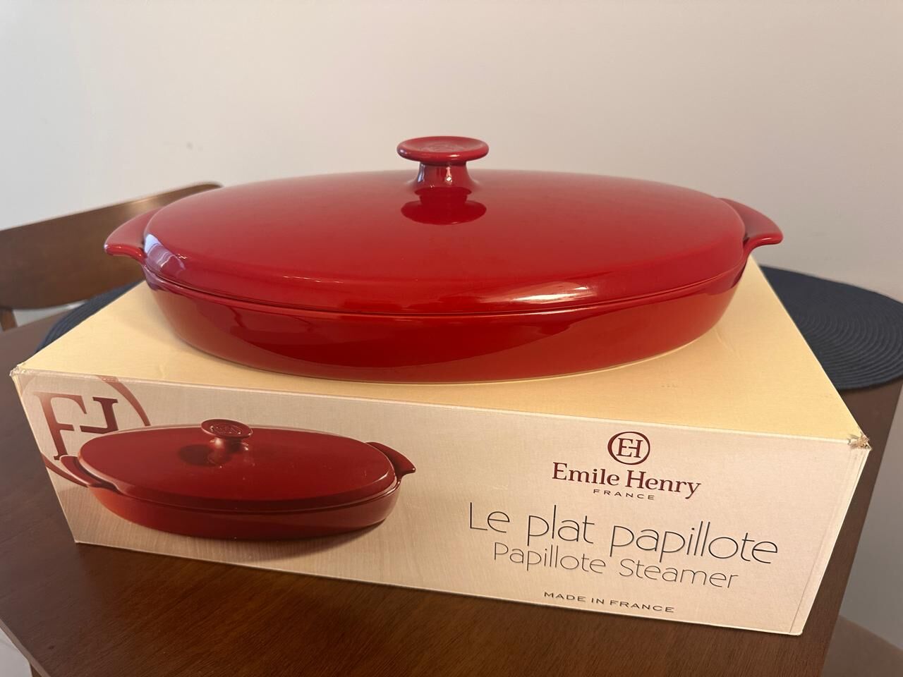 Jeddah, Appliances, SAR 250,  Papillote Steamer - Emile Henry (Made In France)