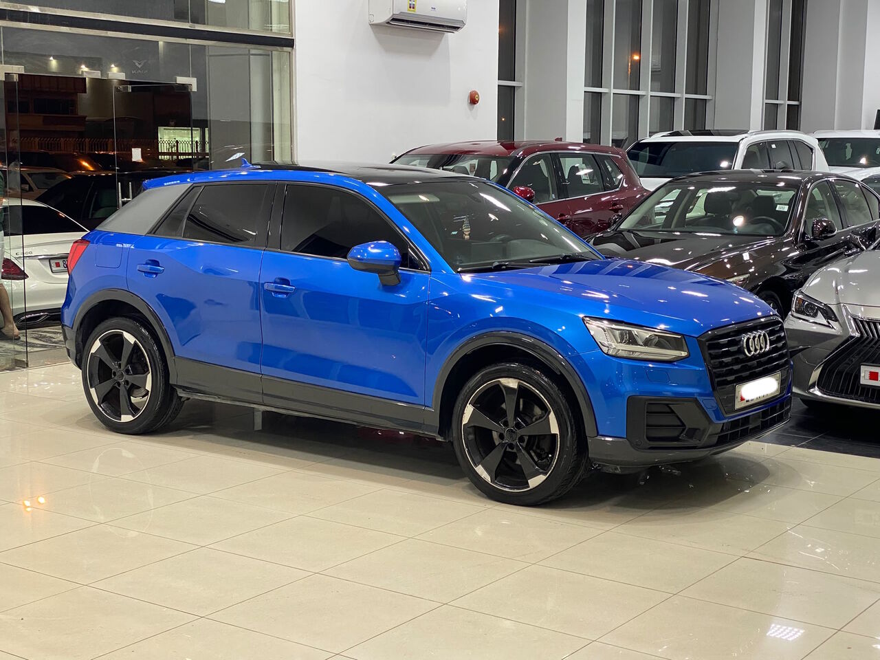 Manama, Vehicles, Cars & Trucks , BHD 3500,  Audi Q2,  2017,  Automatic,  126450 KM,   /  (Blue)