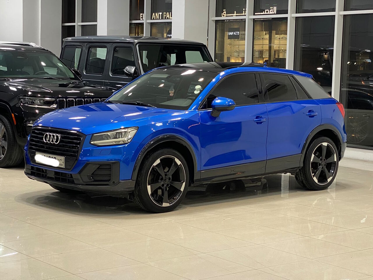 Manama, Vehicles, Cars & Trucks , BHD 3500,  Audi Q2,  2017,  Automatic,  126450 KM,   /  (Blue)