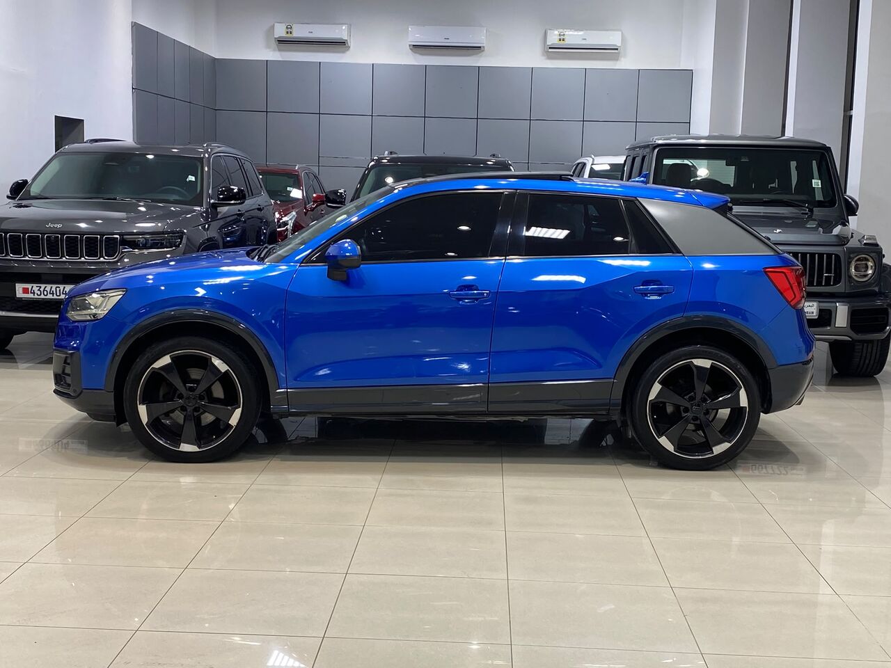 Manama, Vehicles, Cars & Trucks , BHD 3500,  Audi Q2,  2017,  Automatic,  126450 KM,   /  (Blue)