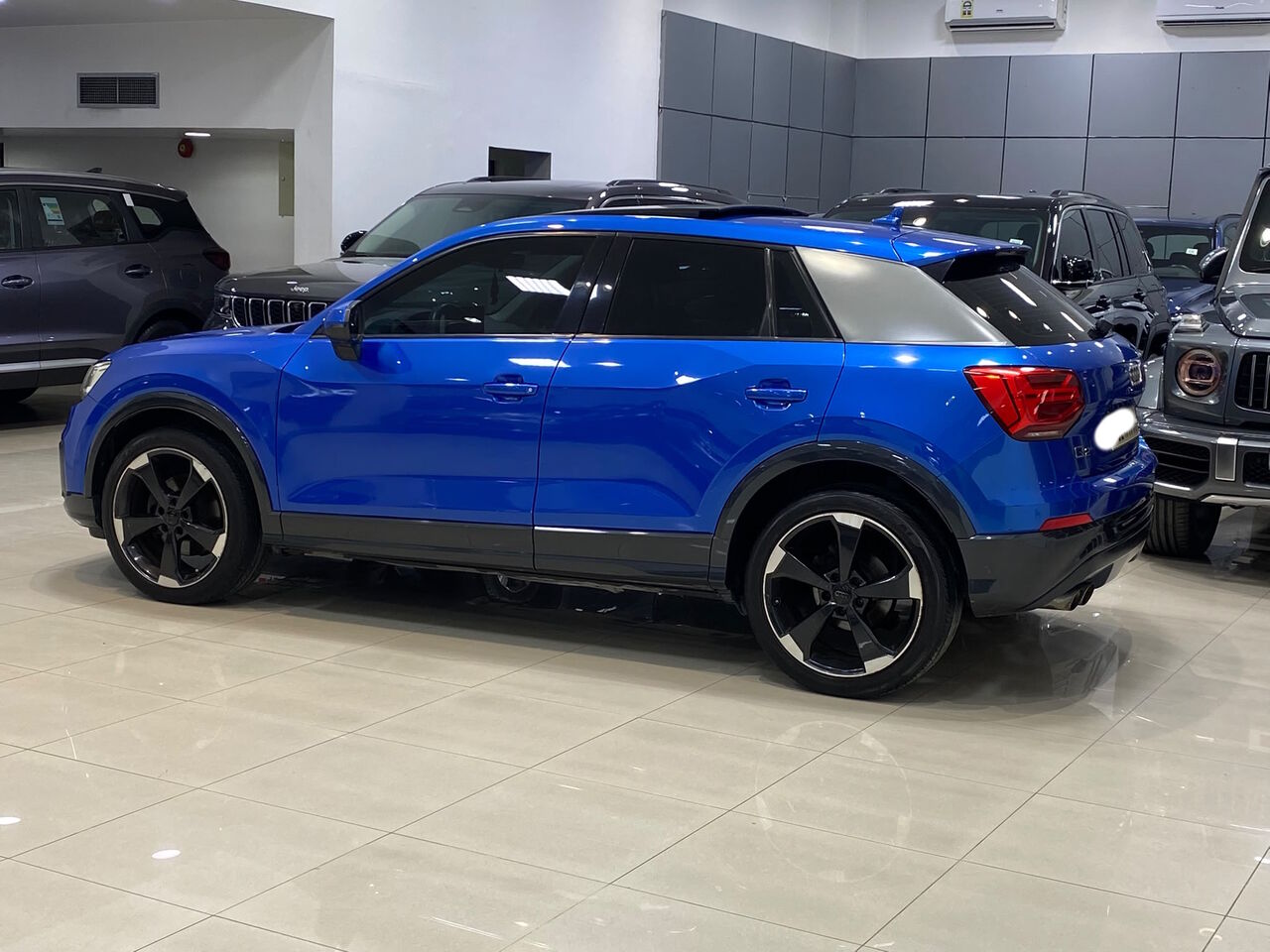 Manama, Vehicles, Cars & Trucks , BHD 3500,  Audi Q2,  2017,  Automatic,  126450 KM,   /  (Blue)