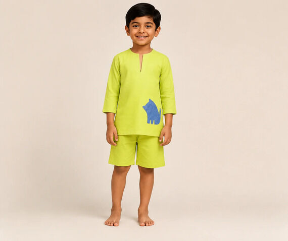 Goa, Clothing & Accessories, INR 1850,  Night Dress For Boy Child | Premium Organic Cotton Sleepwear By Ulta Pulta