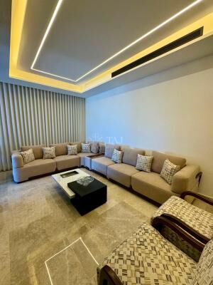 Abdoun, Apartments, Flats, Houses & Villas, JOD 25000/year,  Furnished,  3 BR,  Luxury Furnished Apartment For Rent In Abdoun