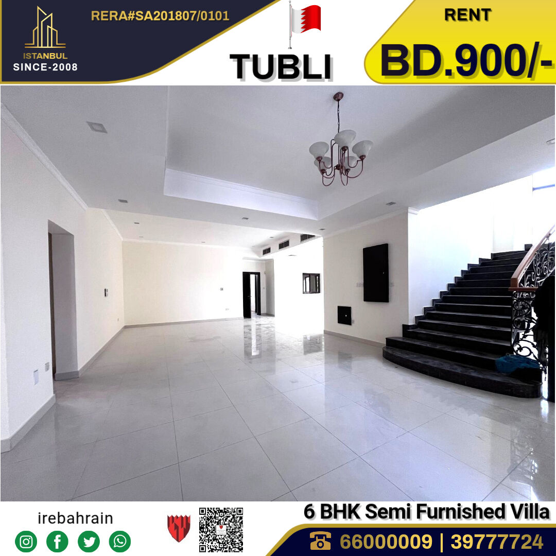 Tubli, Villas, BHD 900,  Very Spacious Villa For Rent In Tubli