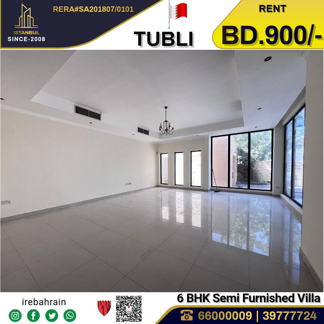 Tubli, Villas, BHD 900,  Very Spacious Villa For Rent In Tubli