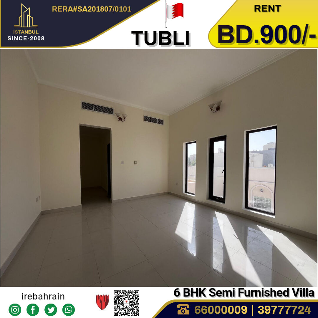 Tubli, Villas, BHD 900,  Very Spacious Villa For Rent In Tubli