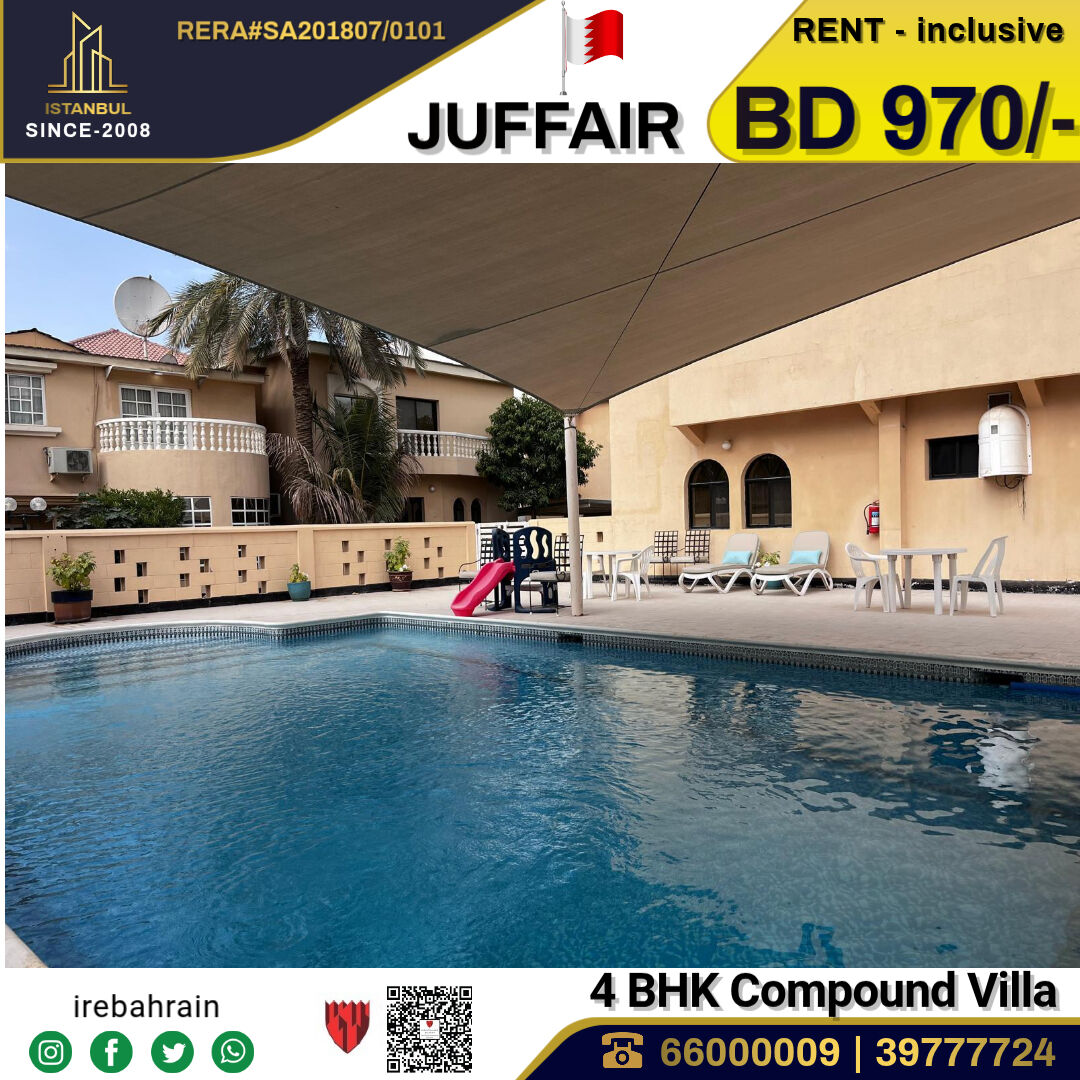 Juffair, Villas, BHD 970,  Furnished,  Fully Furnished Luxurious Compound Villa In Juffair