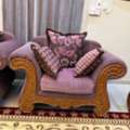 SAR 350,  7 Seater Sofa With Sofa Cushion And Curtain