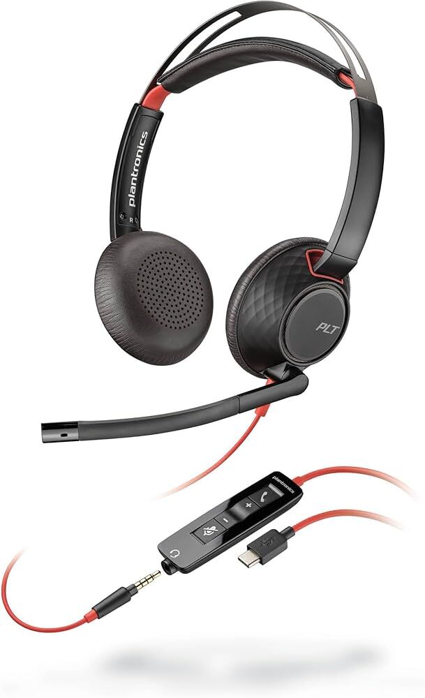 Riyadh, Household Items, SAR 249,  Plantronics Poly BW 5220 On-Ear Headphones