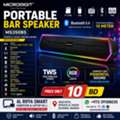BHD 10, Portable RGB Bluetooth Speaker | High Quality Stereo Sound