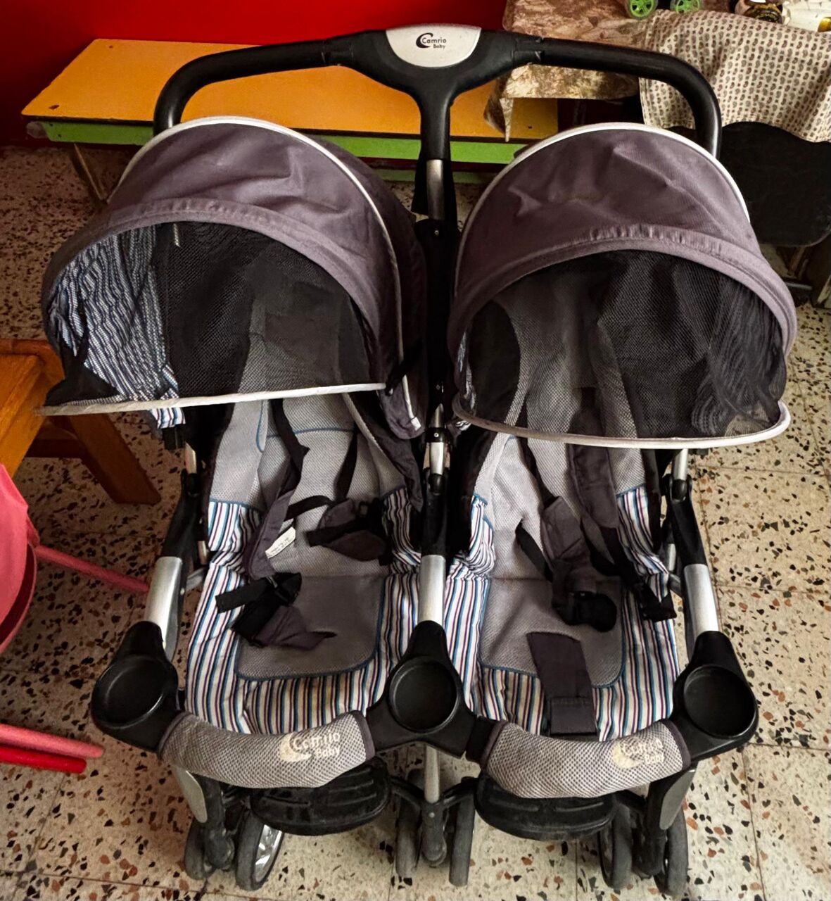 Hara, Baby & Kid Stuff, SAR 400,  Twin Stroller
