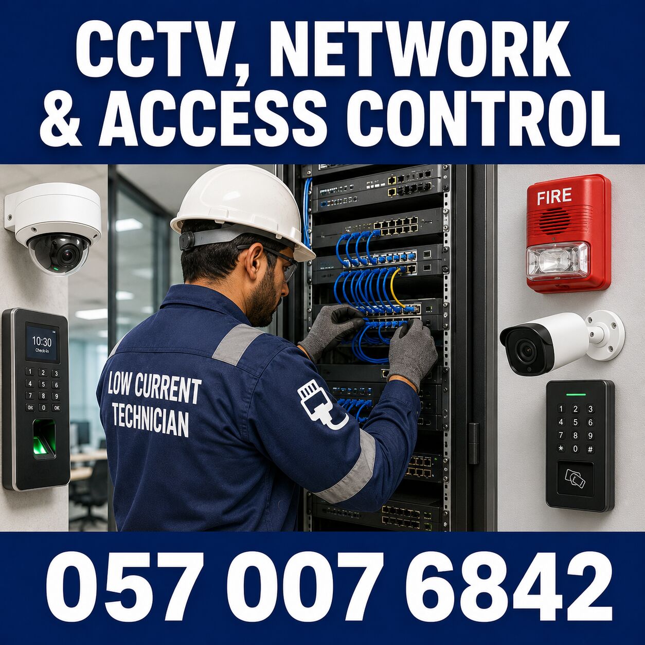 King Abdullah Financial District, Computer, ✅✅✅ CCTV, NETWORK, FIRE ALARM & ACCESS CONTROL – RIYADH ✅✅✅
