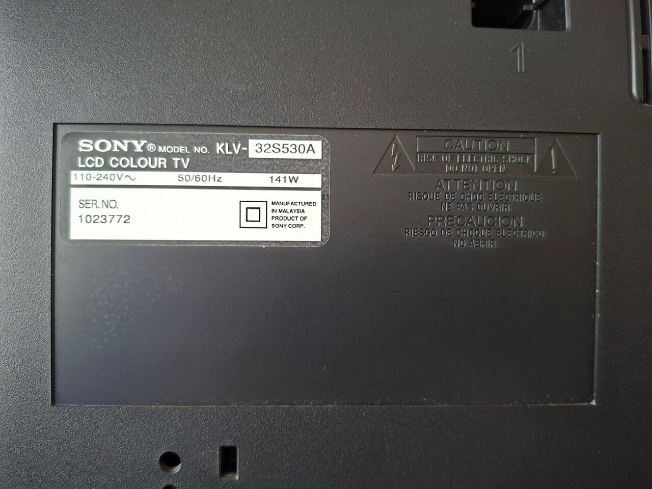 Manama, Appliances, BHD 18,  Sony Bravia LCD